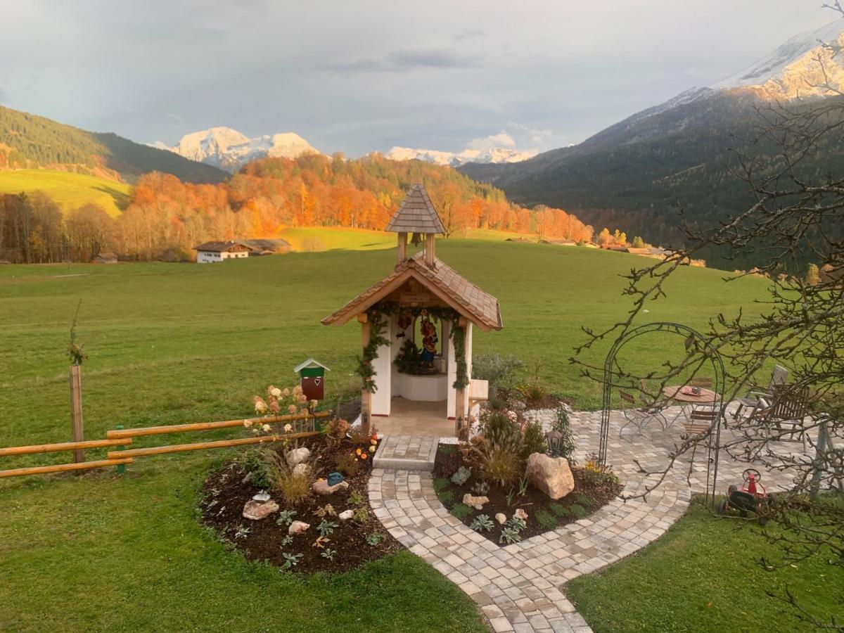 Vorderponholz Ferienwohnungen Ramsau bei Berchtesgaden Bagian luar foto