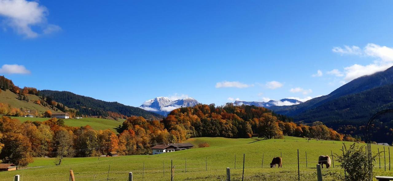 Vorderponholz Ferienwohnungen Ramsau bei Berchtesgaden Bagian luar foto